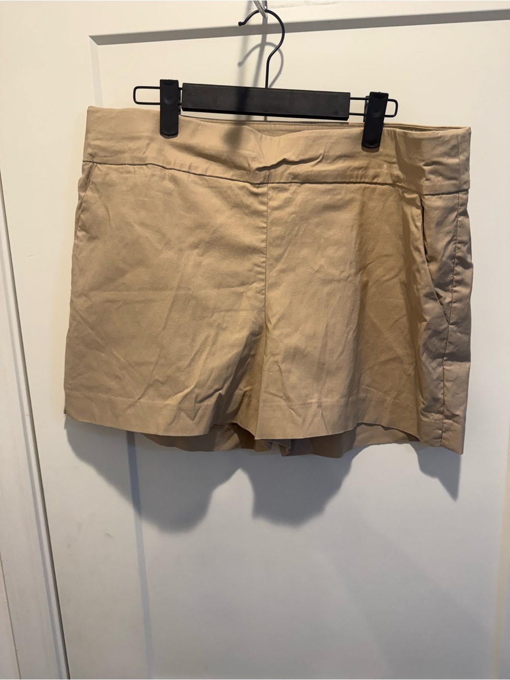 7th Avenue NEW York & Co.- Women’s Tailored Tan Shorts